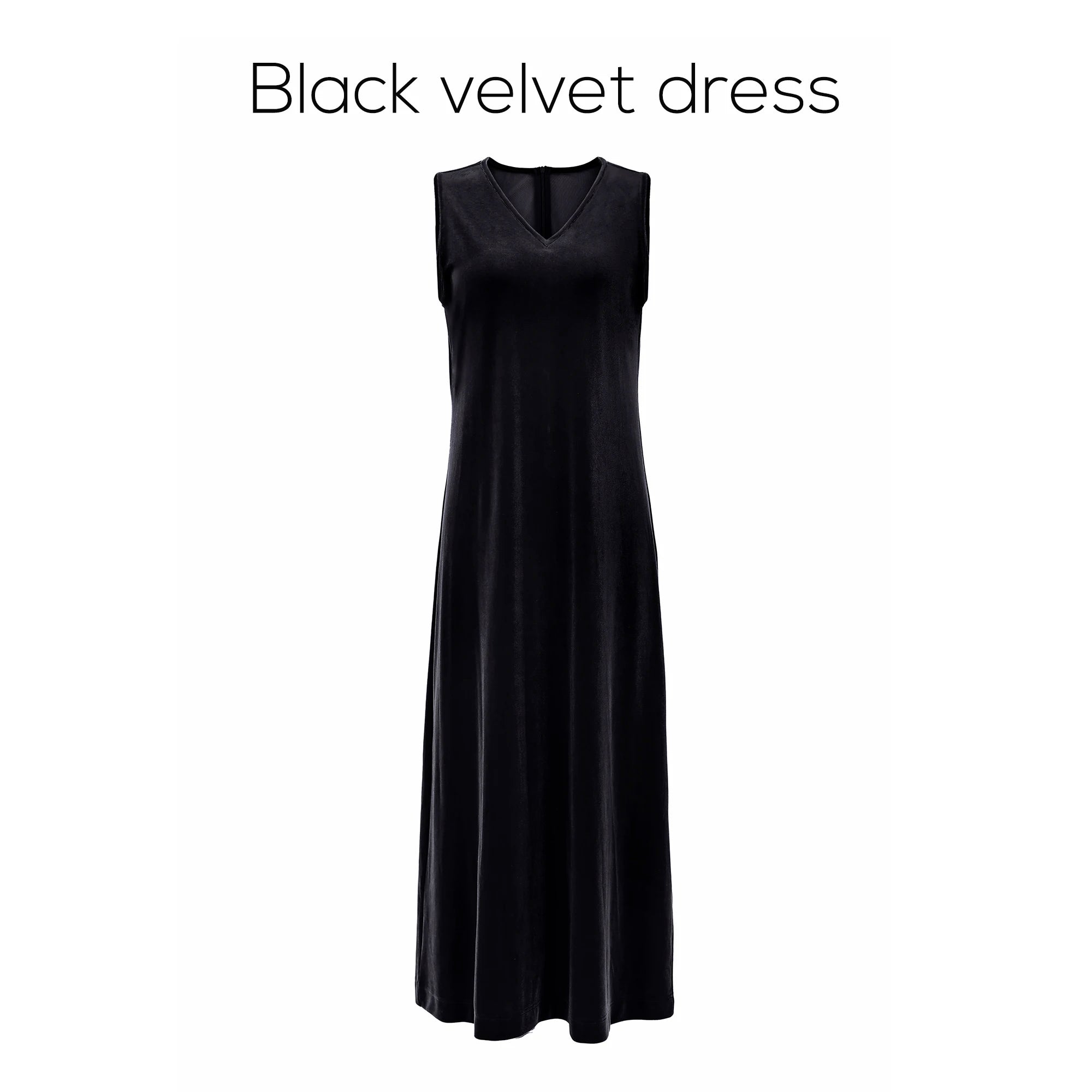 AP Women 2026 Autumn and Winter Modal Mesh Shirt and V Neck Velvet Maxi Dress High Quality