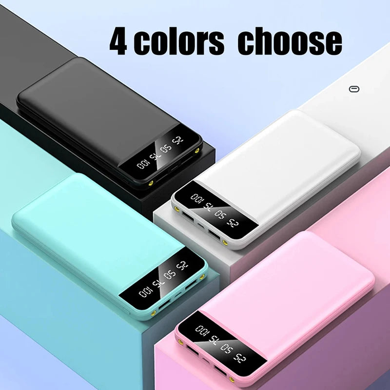 OnePlus 500000mAh Large Capacity Dual USB Output Super Fast Charging Led Display External Battery 5V/2A Heating Jacket Powerbank