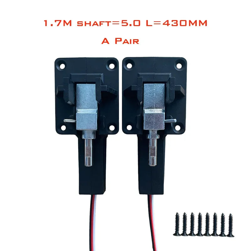 25g 40g 55g 65g Digital Servoless Retract with Metal Block Quad Retractable Landing Gear for RC Airpalne