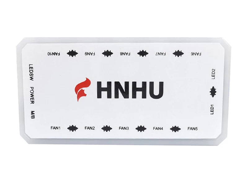 HNHU-PC CPU RGB Fan Controller 6pin Connector To SATA Power Hub Processor For Computer Cpu Case Parts Cooling Air-cooler mute