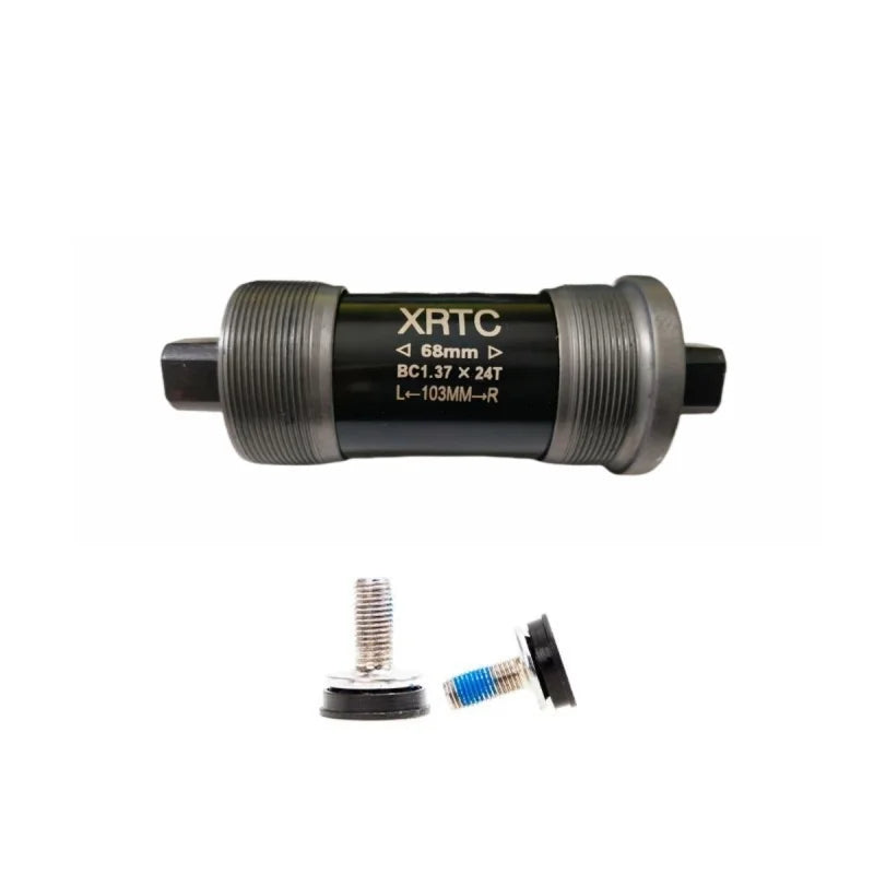 Bike Bottom Bracket,Square-Taper Bottom Bracket 68mm, 103/110/113/118/120/122/124/127MM