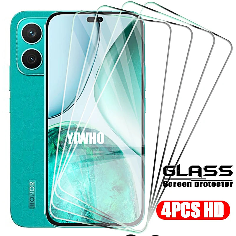 4-1pcs Tempered Glass for Huawei Honor X8c X7c X8b X7b X6b X8a X7a X6a Screen Protector Front Protective Film X8 X7 X6 X 8 B C A