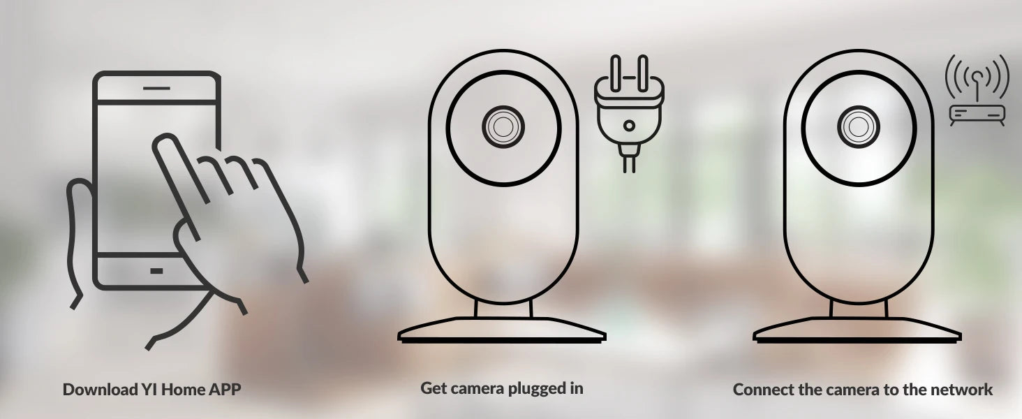 YI 2K 3MP Cameras 2/4Pack Homekit IP Security Protection System with Night Vision for Office/Baby/Nanny/Pet Monitor Wifi CCTV