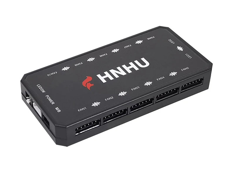 HNHU-PC CPU RGB Fan Controller 6pin Connector To SATA Power Hub Processor For Computer Cpu Case Parts Cooling Air-cooler mute