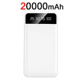 OnePlus 500000mAh Large Capacity Dual USB Output Super Fast Charging Led Display External Battery 5V/2A Heating Jacket Powerbank
