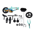 12" Kids Bike with Training Wheels for 2-6 Years Old, High Carbon Steel Frame Adjustable Seat & Handlebars