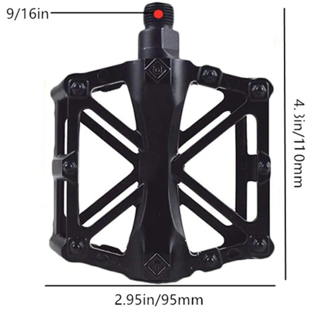 2Pcs MTB Road Bike Ultralight Bicycle Aluminum Alloy Bearing Anti-Slip Pedals Подшипник Велосипеда