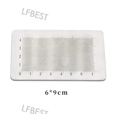 Rhinoplasty Engraving Plate Rhinoprosthesis Measuring Instrument Two-Sided Graduated Rhinoprosthesis Engraving Rib Cartilage Cut