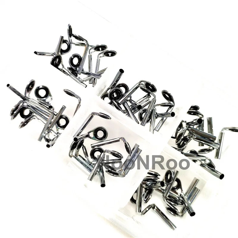 Fishing Rod Guides 60Pcs MKT Super Small Center Ring Tip Top for Super Sensitive Fine Rod Fishing Rod Repair Guide NooNRoo 1 BOX