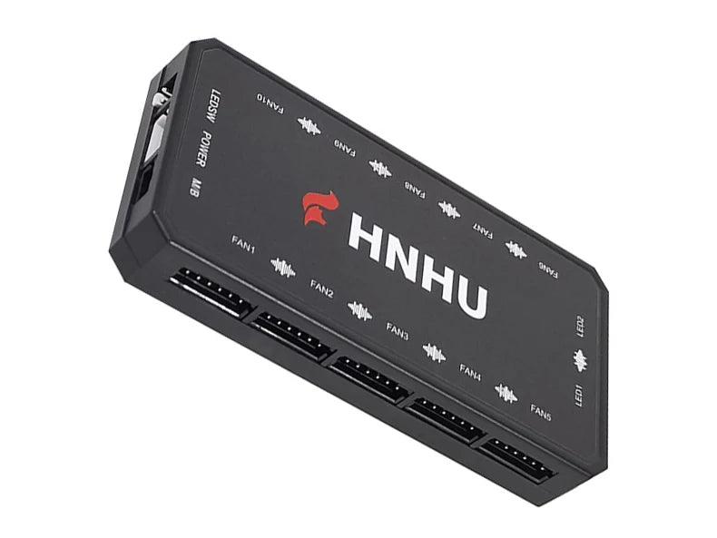 HNHU-PC CPU RGB Fan Controller 6pin Connector To SATA Power Hub Processor For Computer Cpu Case Parts Cooling Air-cooler mute