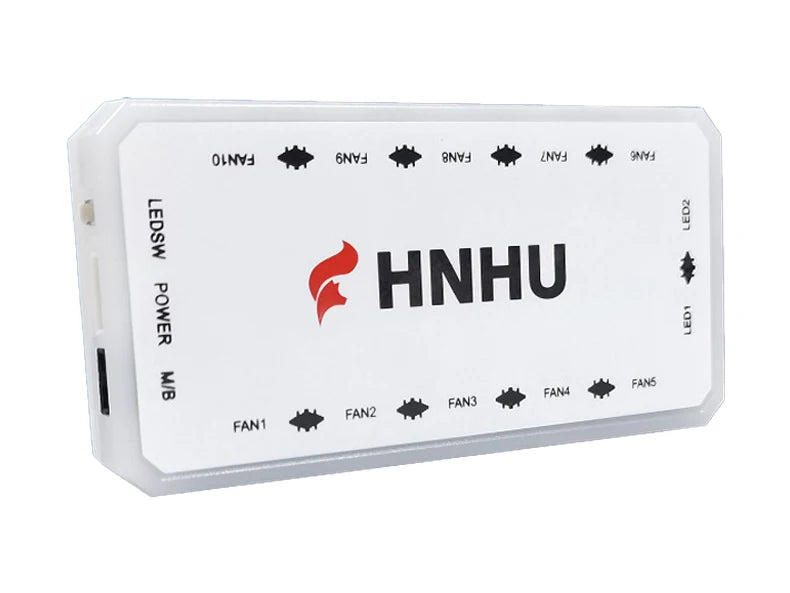 HNHU-PC CPU RGB Fan Controller 6pin Connector To SATA Power Hub Processor For Computer Cpu Case Parts Cooling Air-cooler mute