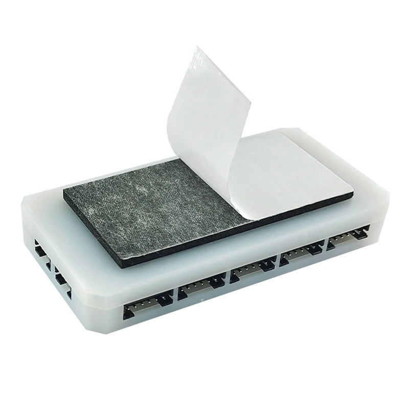 HNHU-PC CPU RGB Fan Controller 6pin Connector To SATA Power Hub Processor For Computer Cpu Case Parts Cooling Air-cooler mute